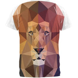Low-Poly Lion All Over Adult T-Shirt