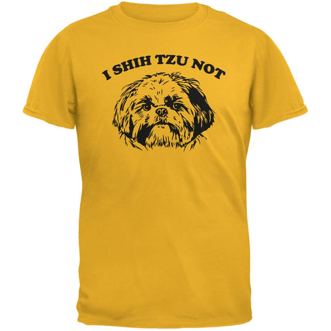 I Shih Tzu Not Gold Adult T-Shirt