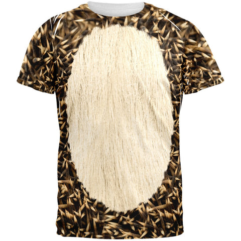 Halloween Hedgehog Costume All Over Adult T-Shirt