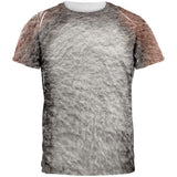 Halloween Costume Ring-Tailed Lemur Costume All Over Adult T-Shirt