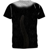 Halloween Tuxedo Cat Costume All Over Adult T-Shirt