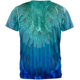 Halloween Costume Blue & Yellow Parrot Macaw Costume All Over Adult T-Shirt