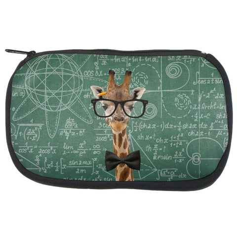 Giraffe Geek Math Formulas Art Supplies Bag