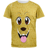 Anime Dog Face Inu All Over Adult T-Shirt