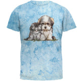 Best Friends Puppy and Kitten Mens T Shirt