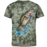 Bass Leaping in Action Mens T Shirt