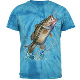 Bass Leaping in Action Mens T Shirt