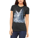 Great White Breaching Juniors Soft T Shirt