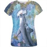 Hammerhead Distressed Splatter All Over Womens T Shirt