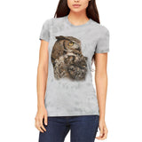 Owl Keep Watching Juniors Soft T Shirt