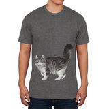 American Curl Cat Mens Soft T Shirt  front view