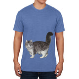 American Curl Cat Mens Soft T Shirt front view