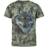 Timber Wolf Face Mens T Shirt