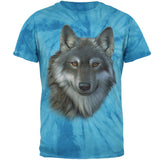 Timber Wolf Face Mens T Shirt