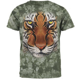 Tribal Tiger Face Mens T Shirt