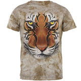 Tribal Tiger Face Mens T Shirt