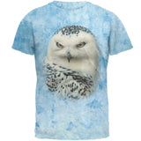 Winter Snowy Owl Mens T Shirt