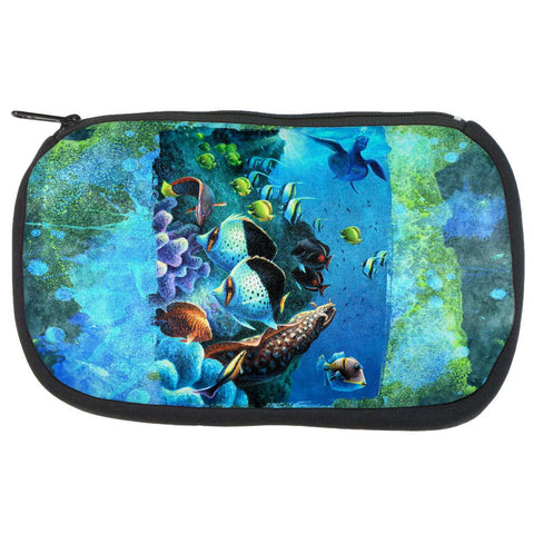 Tropical Reef Splatter Travel Bag