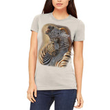 Zebra Lovers Juniors Soft T Shirt