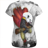 Panda Warrior Monk All Over Womens T Shirt