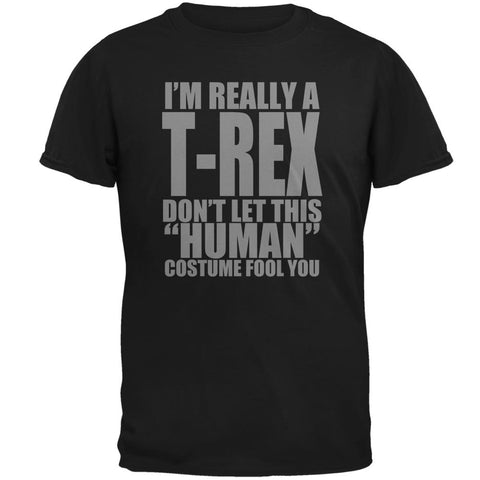 Halloween Human T-Rex Costume Mens T Shirt