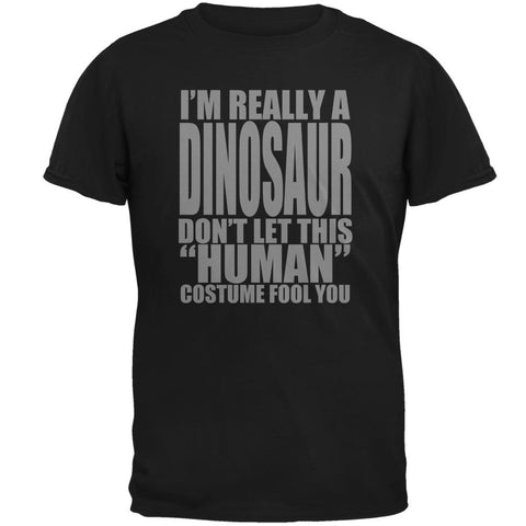 Halloween Human Dinosaur Costume Mens T Shirt