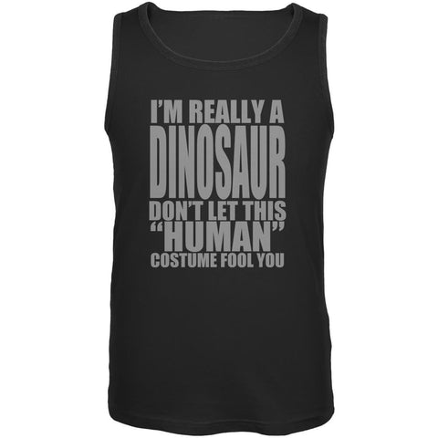 Halloween Human Dinosaur Costume Mens Tank Top