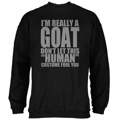 Halloween Human Goat Costume Mens Sweatshirt