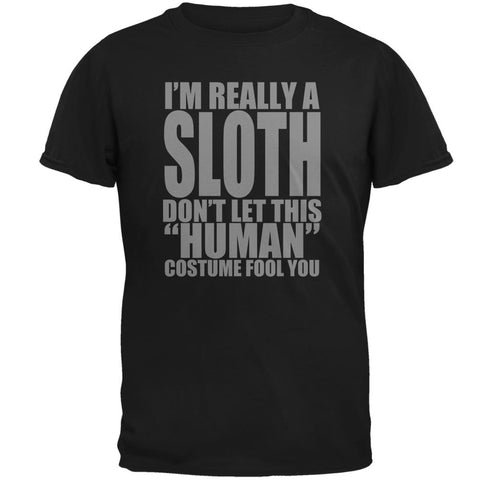 Halloween Human Sloth Costume Mens T Shirt