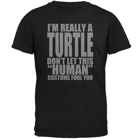 Halloween Human Turtle Costume Mens T Shirt