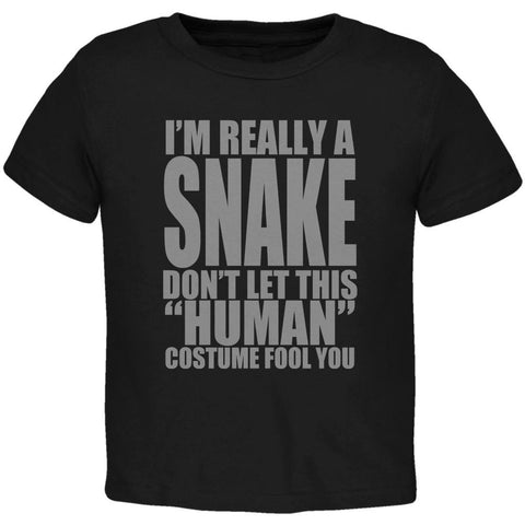 Halloween Human Snake Costume Toddler T Shirt