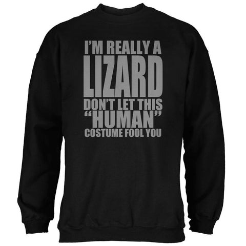 Halloween Human Lizard Costume Mens Sweatshirt