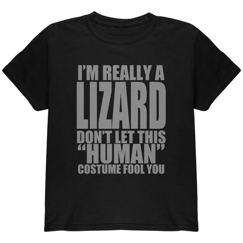 Halloween Human Lizard Costume Youth T Shirt
