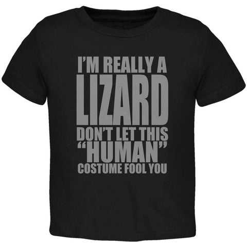 Halloween Human Lizard Costume Toddler T Shirt