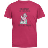 Time To Be A Unicorn Mens T Shirt