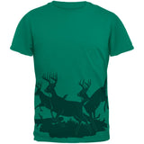 Running Deer Silhouette Mens T Shirt
