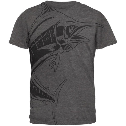 Marlin Deep Sea Predator Mens Soft T Shirt