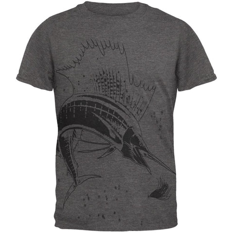 Sailfish Deep Sea Predator Mens Soft T Shirt