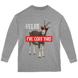 Relax I've Goat Got This Youth Long Sleeve T Shirt
