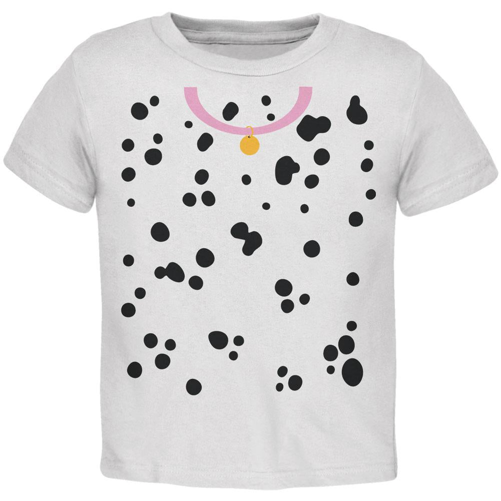 Halloween Dalmatian Puppy Costume Toddler T Shirt Pink Collar AnimalWorld.com Halloween Dalmatian Puppy Costume Toddler T Shirt Pink Collar AnimalWorld.com