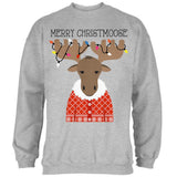 Christmas Merry ChristMoose Moose Mens Sweatshirt