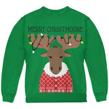 Christmas Merry ChristMoose Moose Youth Sweatshirt