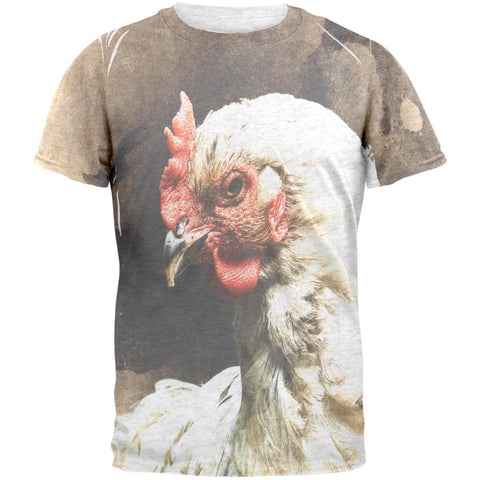 Queen Of The Barnyard Chicken Mens T Shirt