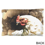 Queen Of The Barnyard Chicken Pillow Case