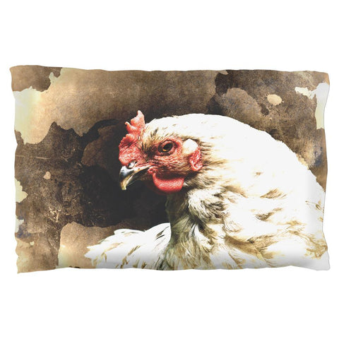 Queen Of The Barnyard Chicken Pillow Case