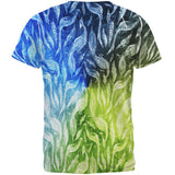 Peacocks And Feathers All Over Mens T Shirt