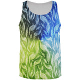Peacocks And Feathers All Over Mens Tank Top