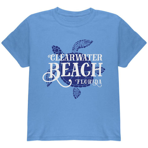 Summer Sun Sea Turtle Clearwater Beach Youth T Shirt