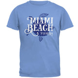 Summer Sun Sea Turtle Miami Beach Mens T Shirt