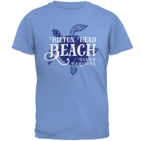 Summer Sun Sea Turtle Hilton Head Beach Mens T Shirt